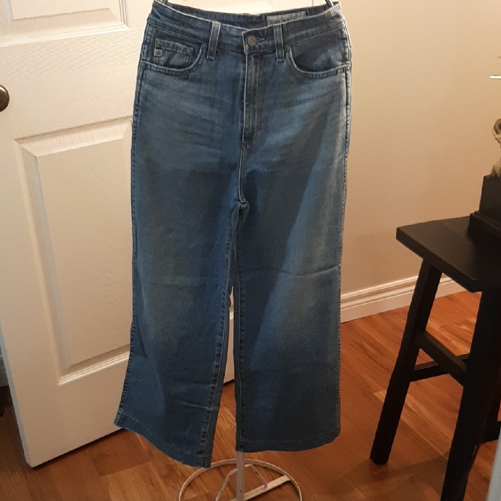 AG Adriano Goldschmied Blue Flare Jeans